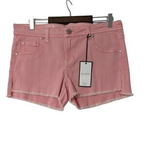 CP Jeans Cotton Candy‎ Pink Cut Off Shorts Size 11 Raw Hem Stretch Denim Juniors